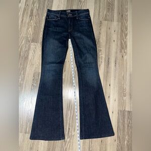 Mother Jeans The Cruiser Flared Denim Partners Undercover Denim Size 28